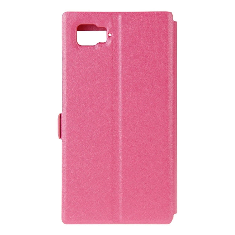 Horizontal Flip Leather Case with Holder & Caller ID Display Window & Unlock Window for Lenovo Vibe Z2