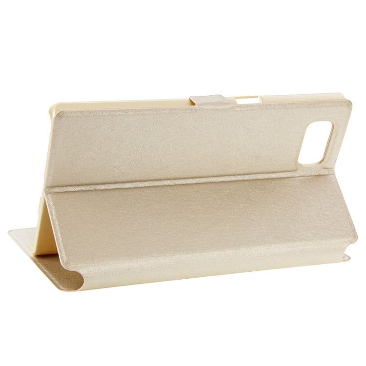 Horizontal Flip Leather Case with Holder & Caller ID Display Window & Unlock Window for Lenovo Vibe Z2 Pro / K920