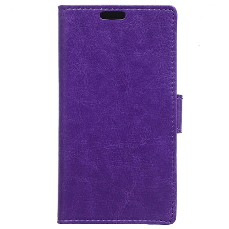 Crazy Horse Texture Horizontal Flip Magnetic Buckle Leather Case with Card Slots & Wallet & Holder for Sony Xperia C4