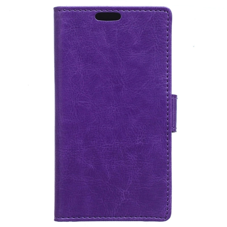 Crazy Horse Texture Horizontal Flip Magnetic Buckle Leather Case with Card Slots & Wallet & Holder for Sony Xperia Z4 Compact