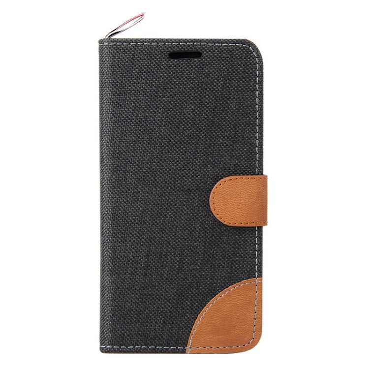 Denim Texture Leather Case with Card Slots & Holder & Lanyard for Moto G(2nd Gen.)
