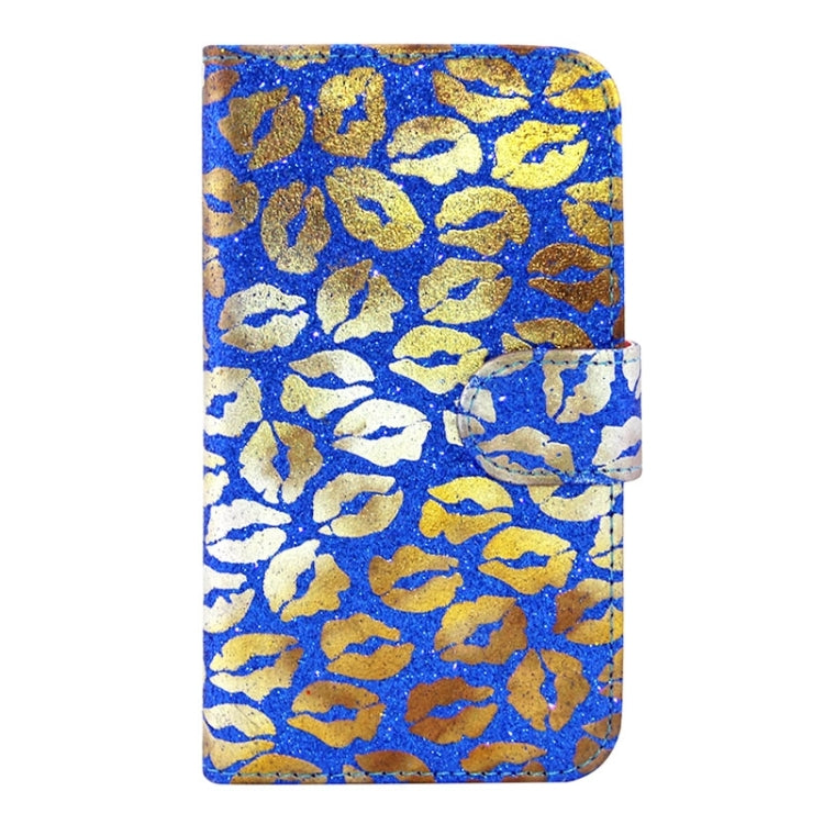 Lips Pattern Leather Case with Holder & Card Slots & Wallet for Microsoft Lumia 640