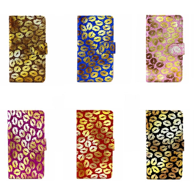 Lips Pattern Leather Case with Holder & Card Slots & Wallet for Sony Xperia Z4