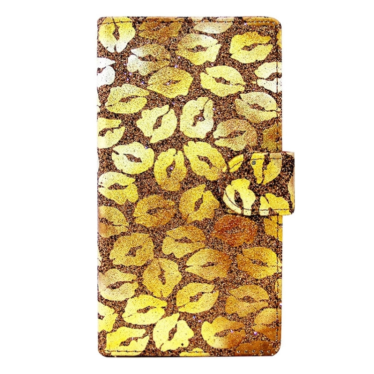 Lips Pattern Leather Case with Holder & Card Slots & Wallet for Huawei P8