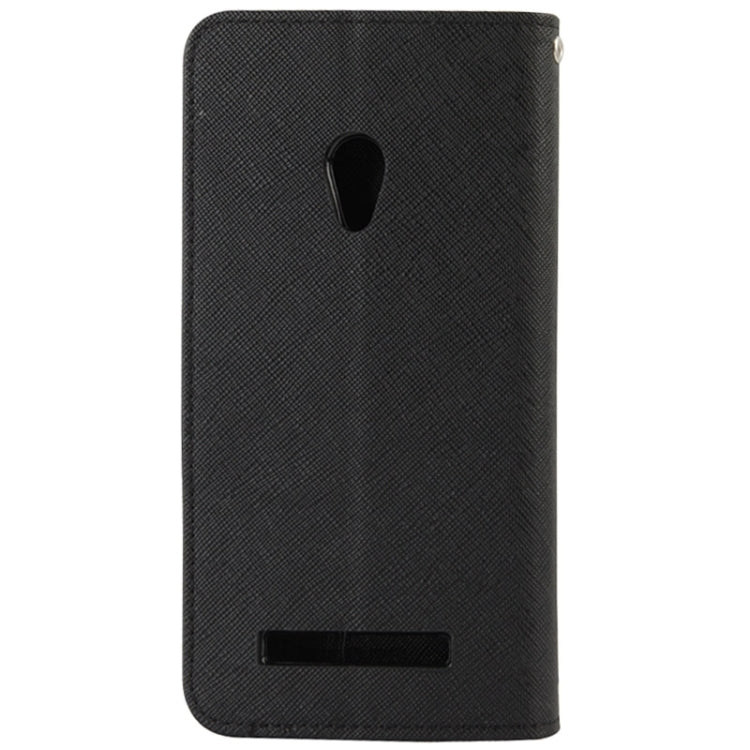 Cross Texture Horizontal Flip Leather Case with Credit Card Slots & Wallet & Holder for ASUS ZenFone 6