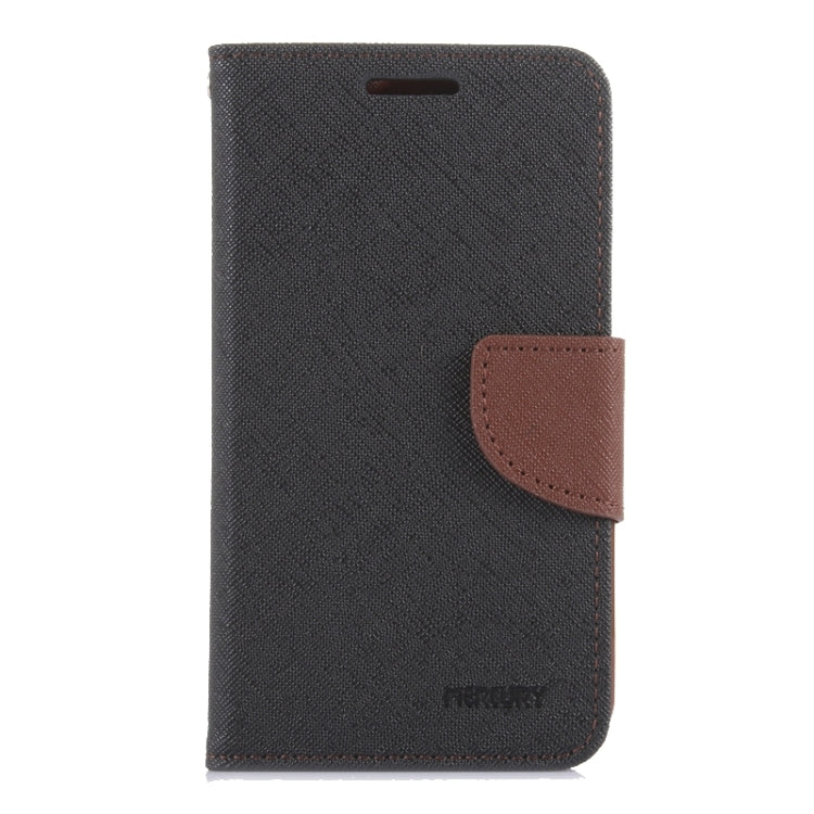 Color Matching Style Cross Texture Horizontal Flip Leather Case with Holder & Card Slots & Wallet for Sony Xperia E4G