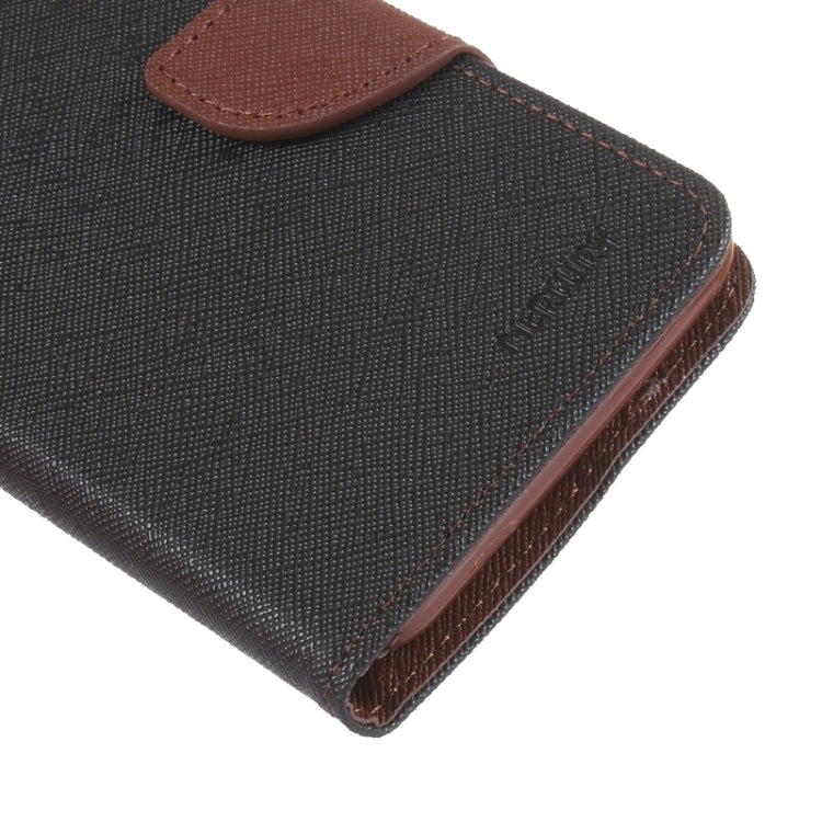 Color Matching Style Cross Texture Horizontal Flip Leather Case with Holder & Card Slots & Wallet for Sony Xperia E4G