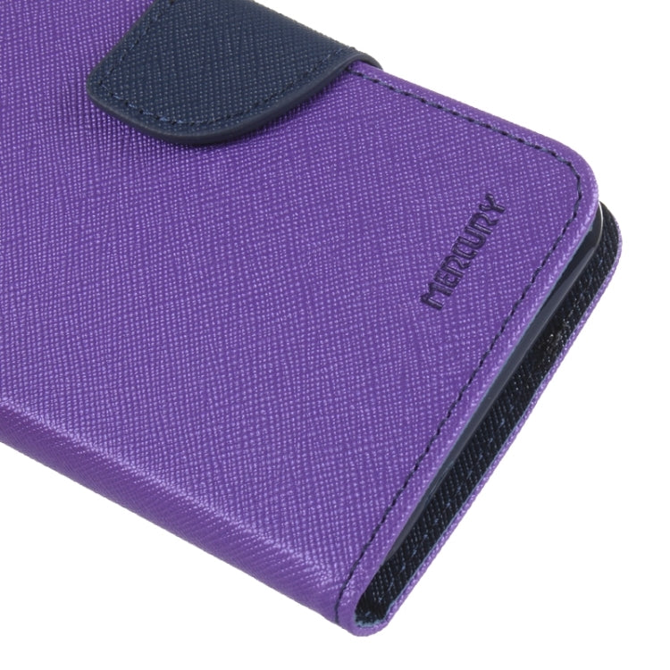 Color Matching Style Cross Texture Horizontal Flip Leather Case with Holder & Card Slots & Wallet for Sony Xperia E4G