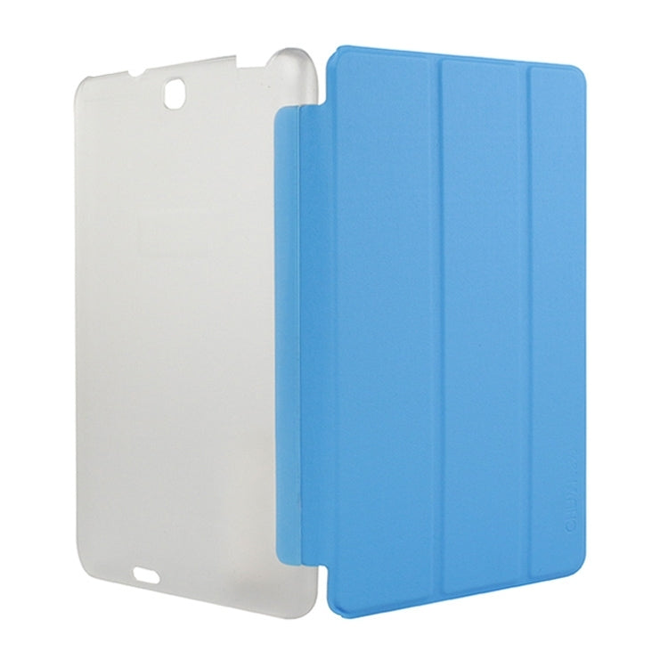 Protective Leather Case with Holder for CHUWI VX8(Blue)