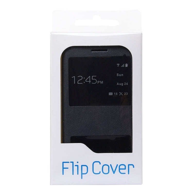 Litchi Texture Horizontal Flip Leather Case with Call Display ID for Huawei Honor 7