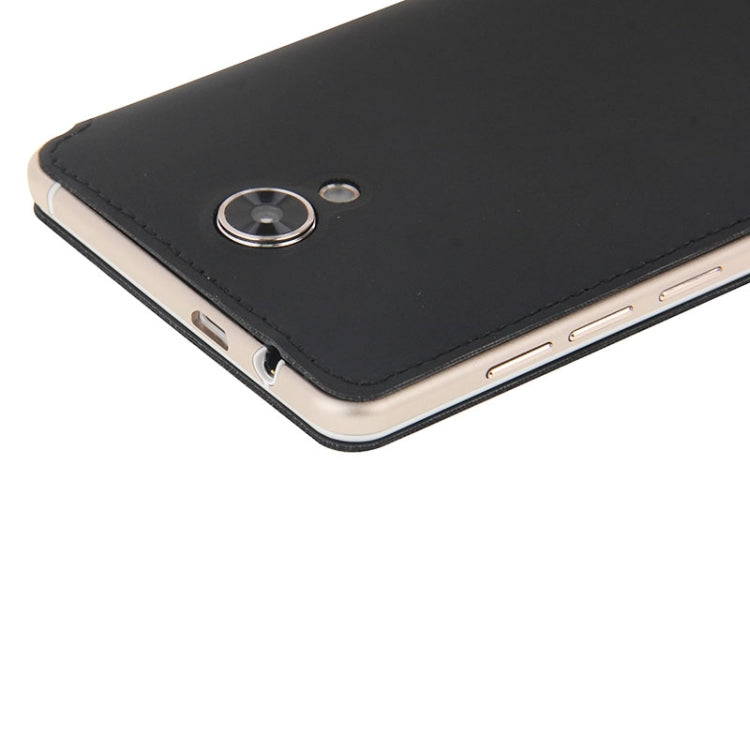 KINGZONE Frosted Thin Leather Case with Window for KINGZONE N5(Black)