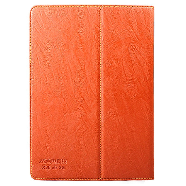 Horizontal Flip Leather Case with Holder for Teclast X98 Air 3G / X98 Air II / X98 Pro Tablet PC, Suitable for S-WMC-0768 / 0800 /0802 / 0817 / 0477(Orange)