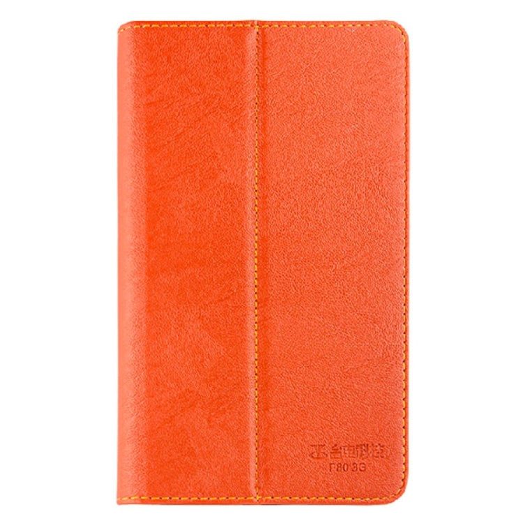 Horizontal Flip Leather Case with Holder for Teclast P80 Tablet PC, Suitable for S-WMC-0798 / S-WMC-0797 / S-WMC-0796(Orange)