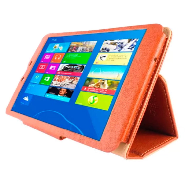 Horizontal Flip Leather Case with Holder for Teclast P80 Tablet PC, Suitable for S-WMC-0798 / S-WMC-0797 / S-WMC-0796(Orange)
