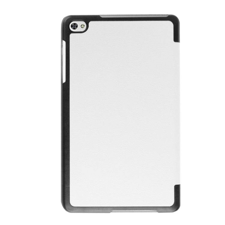 Custer Texture Texture Horizontal Flip Leather Case with 3-folding Holder for Huawei MediaPad M2 8.0