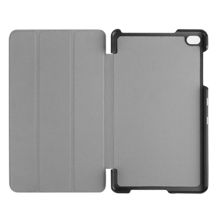 Custer Texture Texture Horizontal Flip Leather Case with 3-folding Holder for Huawei MediaPad M2 8.0