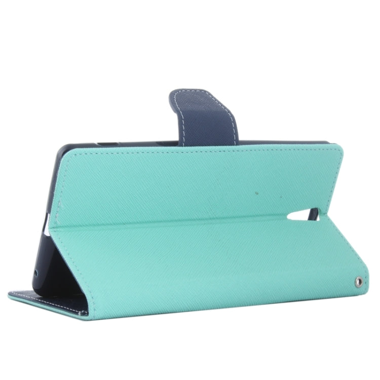 Color Matching Cross Texture Flip Leather Case with Holder & Card Slots & Wallet for Sony Xperia C5