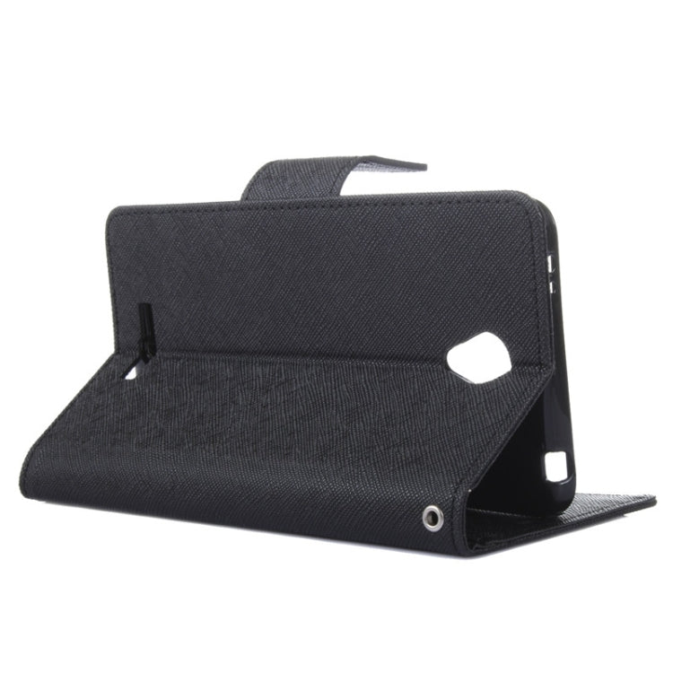 Color Matching Cross Texture Flip Leather Case with Holder & Card Slots & Wallet for Xiaomi Redmi Note 2