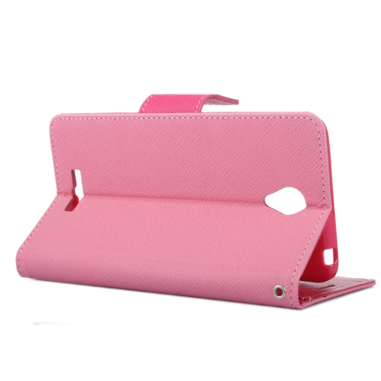 Color Matching Cross Texture Flip Leather Case with Holder & Card Slots & Wallet for Xiaomi Redmi Note 2