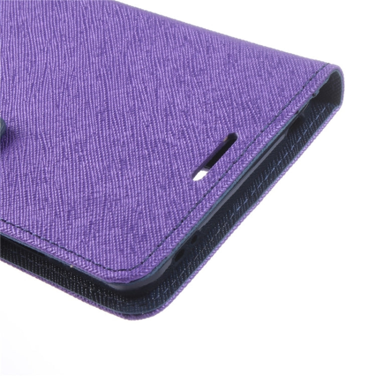 Color Matching Cross Texture Flip Leather Case with Holder & Card Slots & Wallet for Xiaomi Redmi Note 2