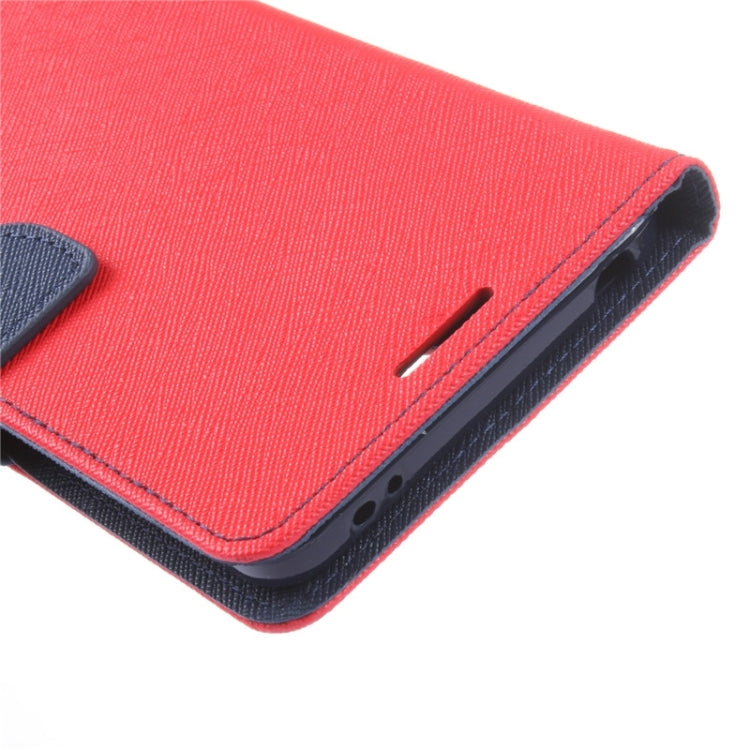 Color Matching Cross Texture Flip Leather Case with Holder & Card Slots & Wallet for Xiaomi Redmi Note 2