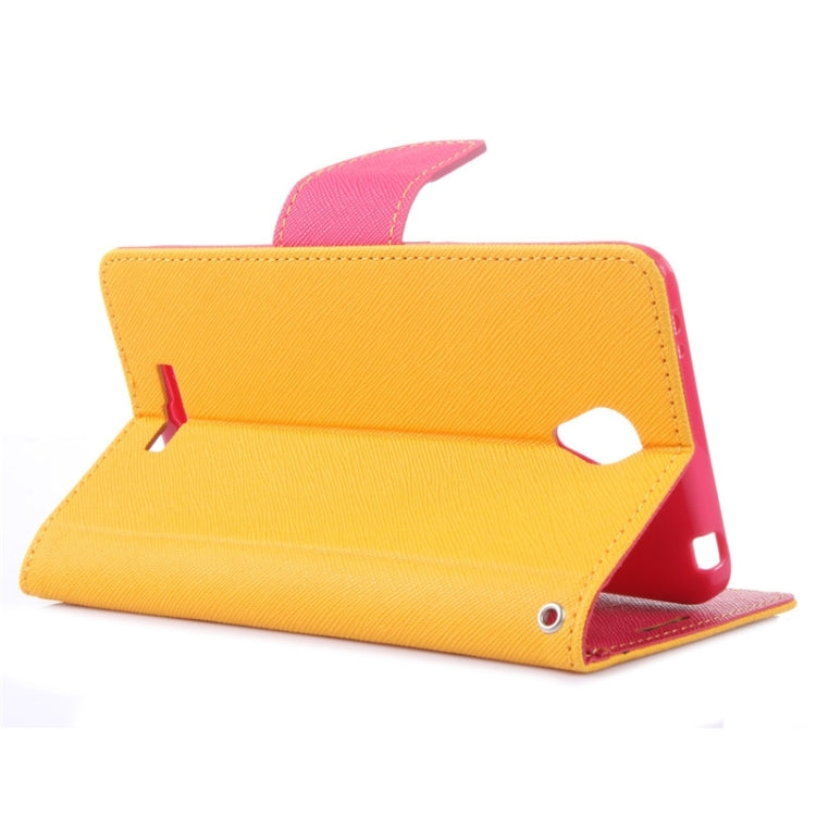 Color Matching Cross Texture Flip Leather Case with Holder & Card Slots & Wallet for Xiaomi Redmi Note 2