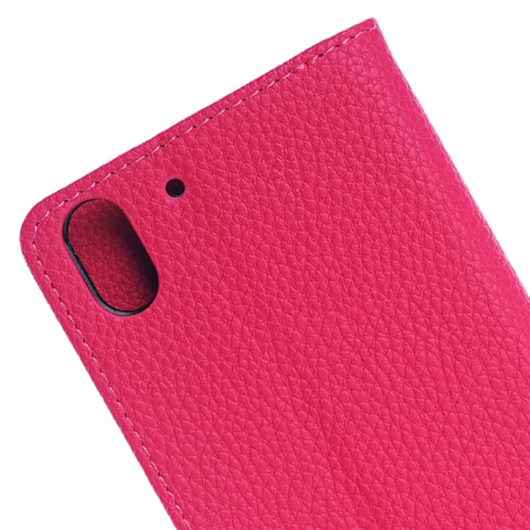 Litchi Texture Horizontal Flip Magnetic Buckle Leather Case with Card Slots & Wallet & Holder for HTC Desire Eye / M910X