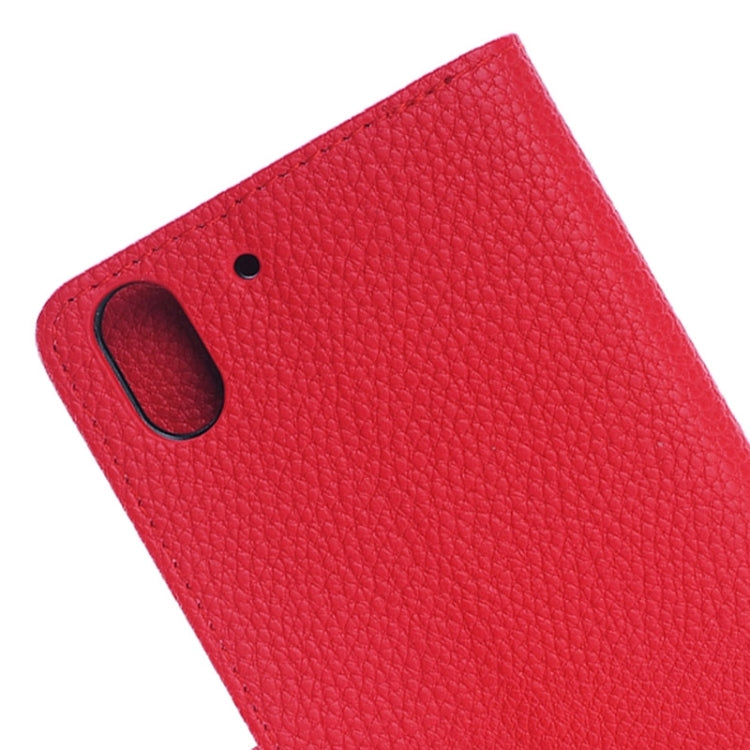 Litchi Texture Horizontal Flip Magnetic Buckle Leather Case with Card Slots & Wallet & Holder for HTC Desire Eye / M910X