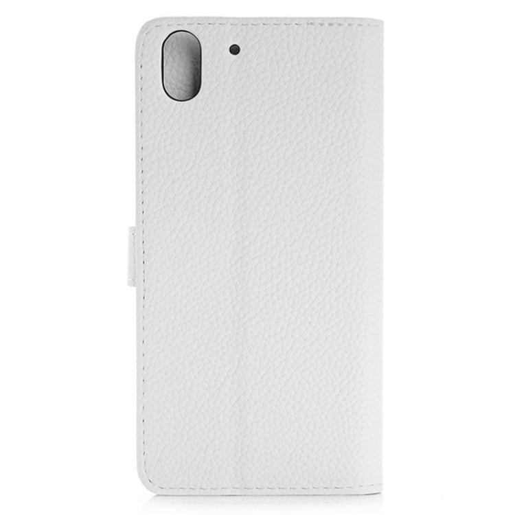 Litchi Texture Horizontal Flip Magnetic Buckle Leather Case with Card Slots & Wallet & Holder for HTC Desire Eye / M910X