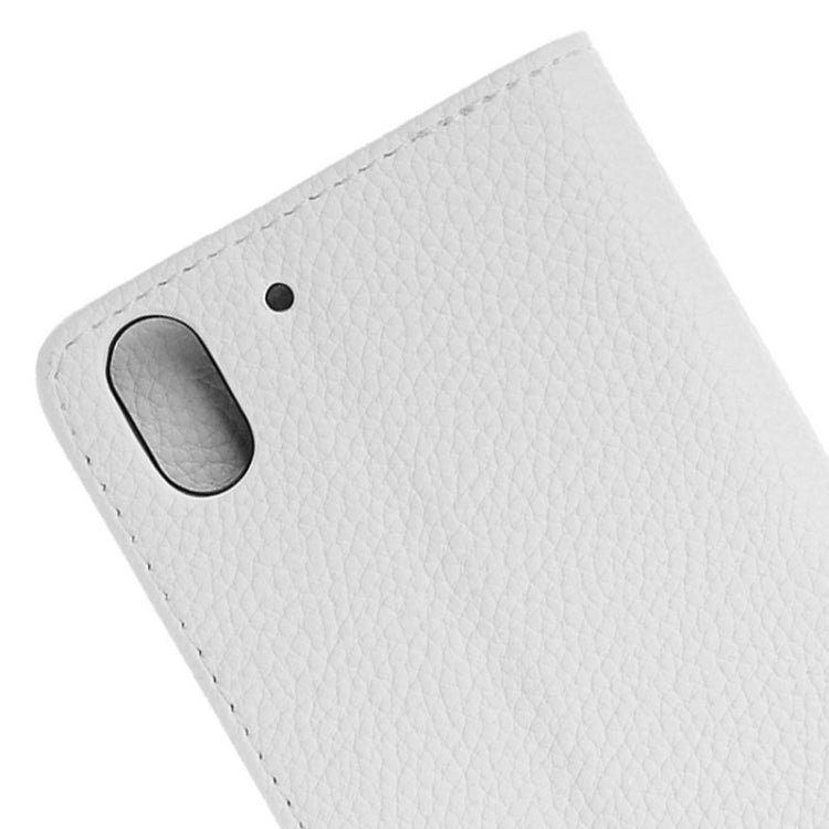Litchi Texture Horizontal Flip Magnetic Buckle Leather Case with Card Slots & Wallet & Holder for HTC Desire Eye / M910X