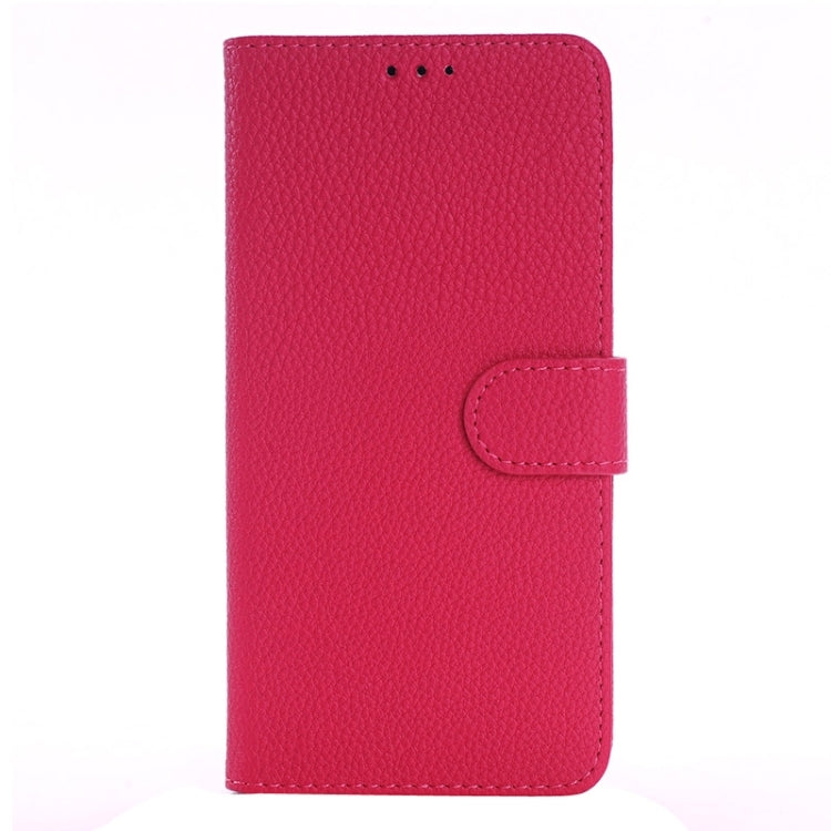 Litchi Texture Horizontal Flip Magnetic Buckle Leather Case with Card Slots & Wallet & Holder for HTC Desire 820