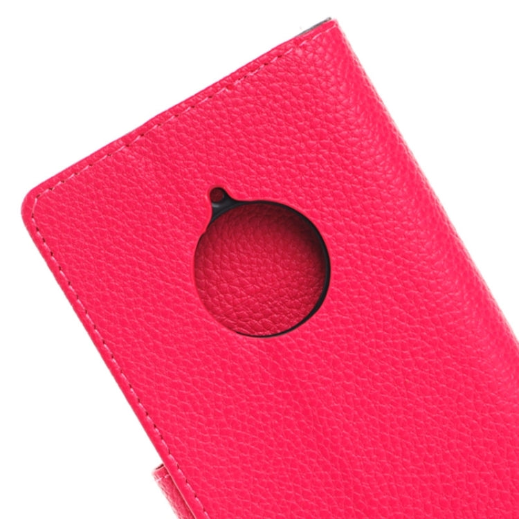 Litchi Texture Horizontal Flip Magnetic Buckle Leather Case with Card Slots & Wallet & Holder for Nokia Lumia 830
