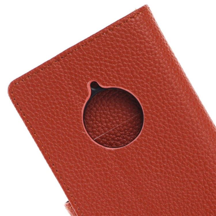 Litchi Texture Horizontal Flip Magnetic Buckle Leather Case with Card Slots & Wallet & Holder for Nokia Lumia 830