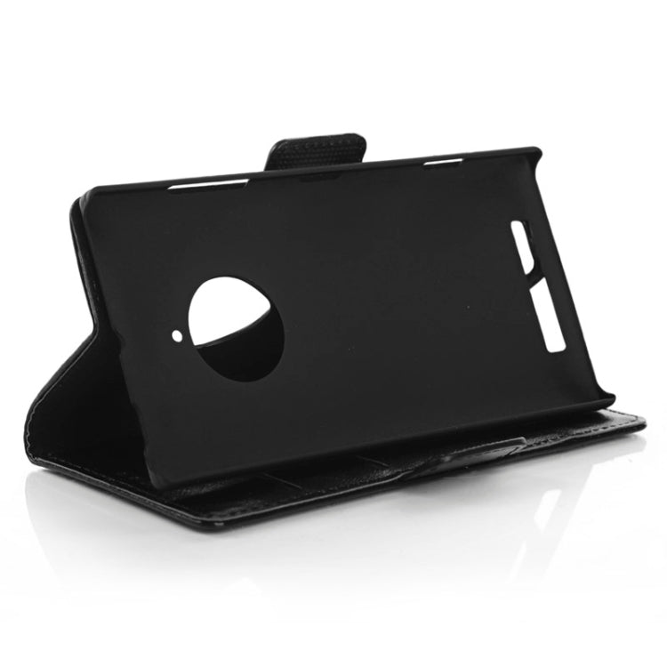 Oil Skin Texture Horizontal Flip Leather Case with Card Slots & Wallet & Holder for Nokia Lumia 830