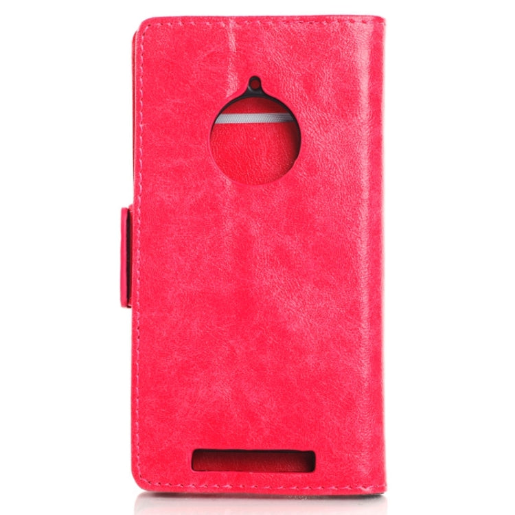 Oil Skin Texture Horizontal Flip Leather Case with Card Slots & Wallet & Holder for Nokia Lumia 830