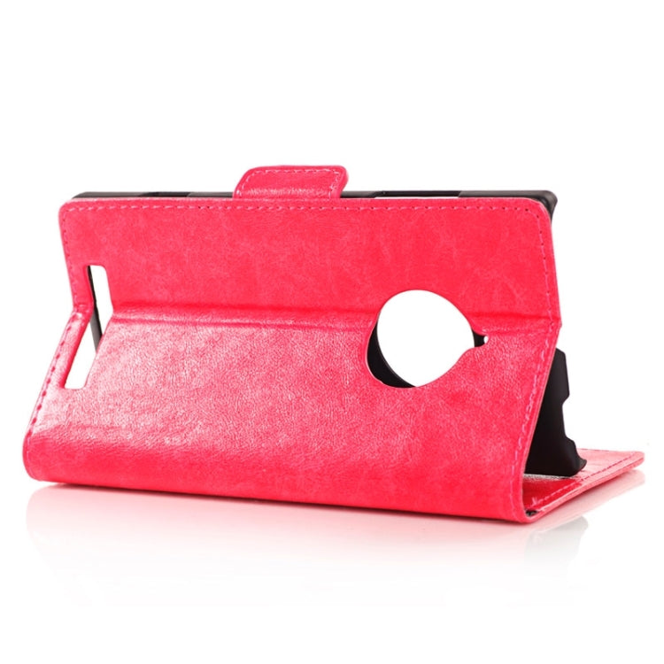 Oil Skin Texture Horizontal Flip Leather Case with Card Slots & Wallet & Holder for Nokia Lumia 830