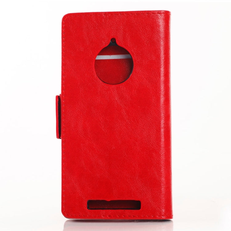 Oil Skin Texture Horizontal Flip Leather Case with Card Slots & Wallet & Holder for Nokia Lumia 830