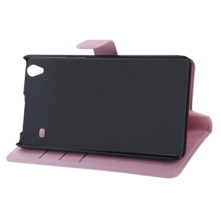 Litchi Texture Flip Leather Case with Holder & Card Slots & Wallet for Lenovo Note 8 / A936