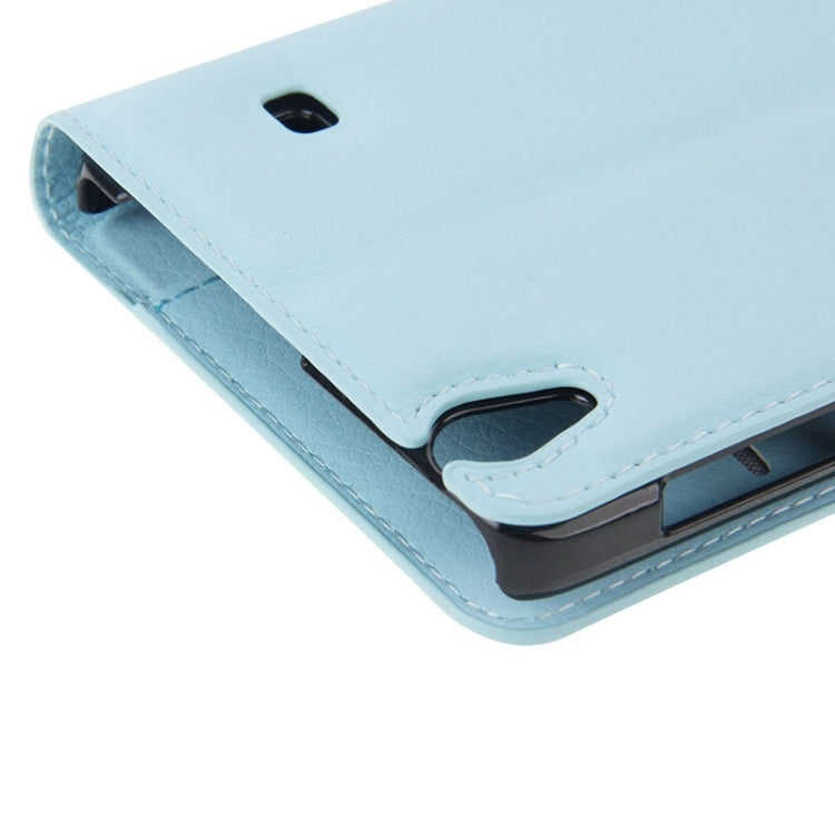 Litchi Texture Flip Leather Case with Holder & Card Slots & Wallet for Lenovo Note 8 / A936