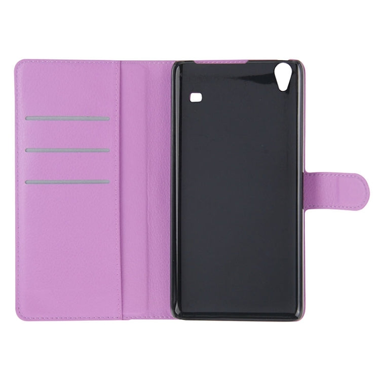 Litchi Texture Flip Leather Case with Holder & Card Slots & Wallet for Lenovo Note 8 / A936
