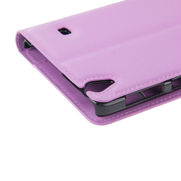 Litchi Texture Flip Leather Case with Holder & Card Slots & Wallet for Lenovo Note 8 / A936