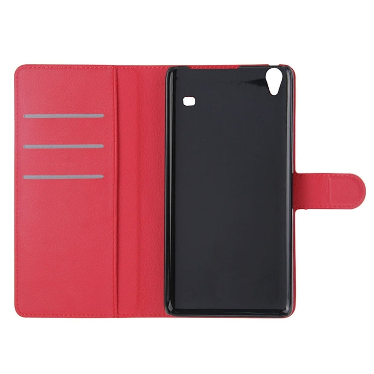 Litchi Texture Flip Leather Case with Holder & Card Slots & Wallet for Lenovo Note 8 / A936