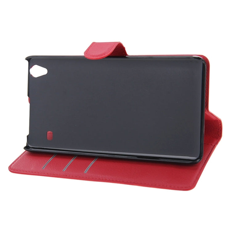 Litchi Texture Flip Leather Case with Holder & Card Slots & Wallet for Lenovo Note 8 / A936