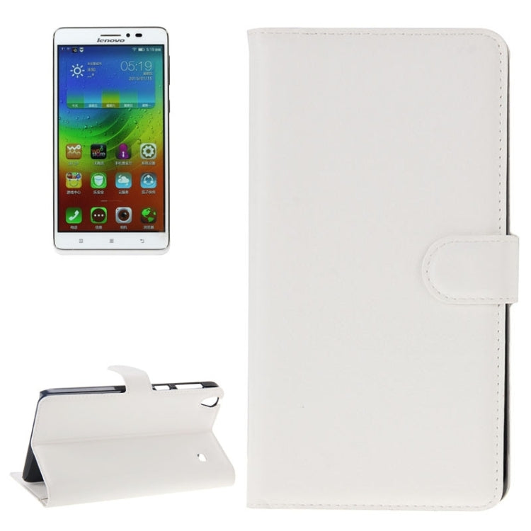 Litchi Texture Flip Leather Case with Holder & Card Slots & Wallet for Lenovo Note 8 / A936
