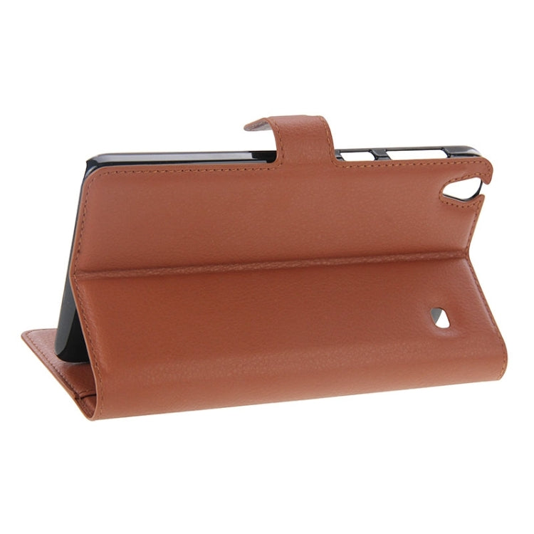 Litchi Texture Flip Leather Case with Holder & Card Slots & Wallet for Lenovo Note 8 / A936