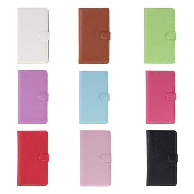 Litchi Texture Flip Leather Case with Holder & Card Slots & Wallet for Lenovo Note 8 / A936