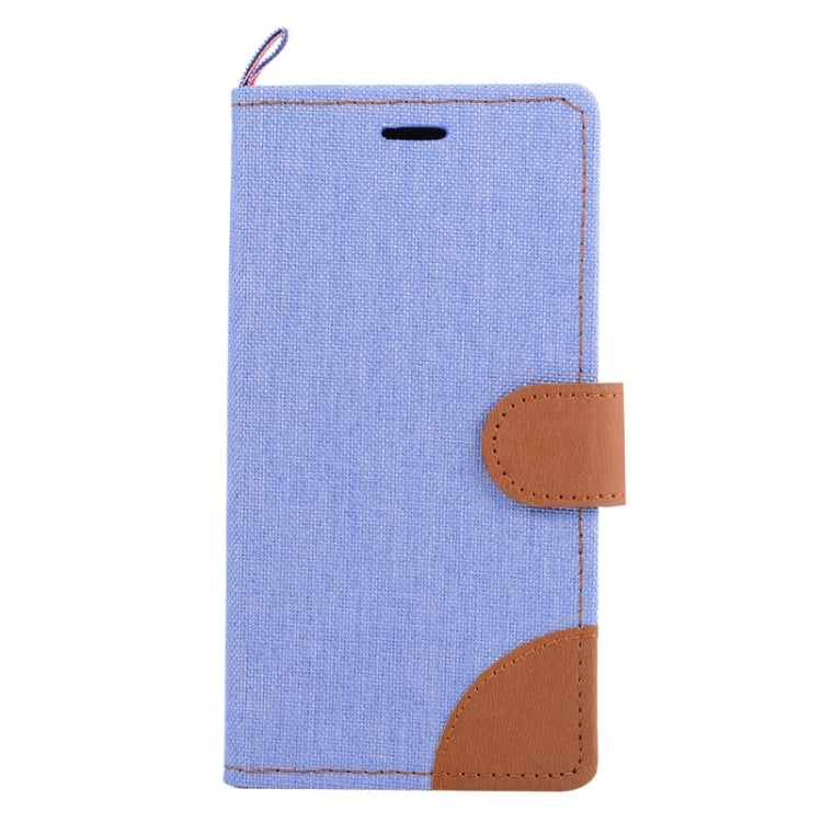 Denim Surface Horizontal Flip Leather Case with Card Slots & Holder for Motorola Moto G(3rd Gen.)