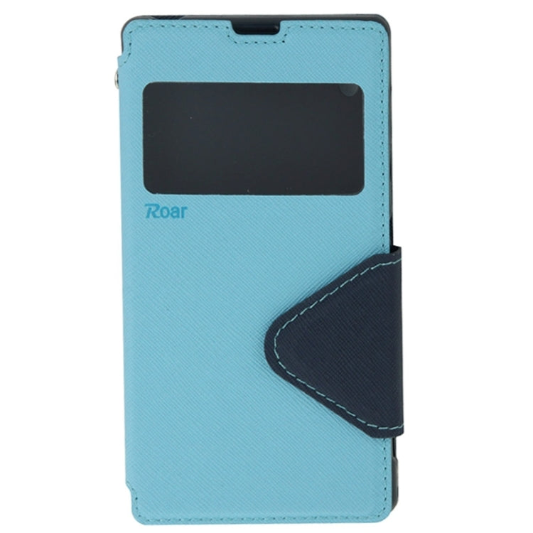 Litchi Texture Horizontal Flip Magnetic Buckle Leather Case with Call Display ID & Card Slots & Holder for Sony Xperia Z1 / L39h