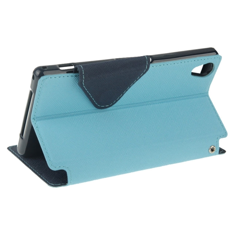 Litchi Texture Horizontal Flip Magnetic Buckle Leather Case with Call Display ID & Card Slots & Holder for Sony Xperia Z1 / L39h