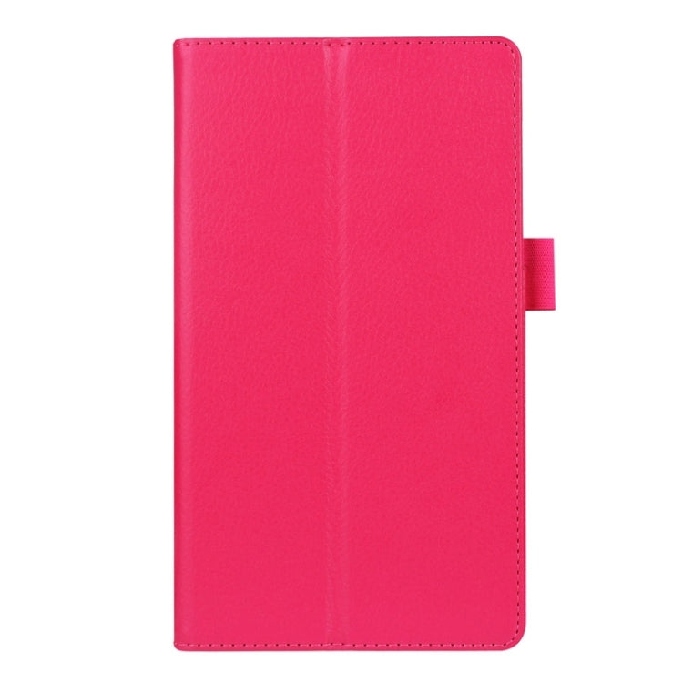 Litchi Texture Horizontal Flip Solid Color Leather Case with Two-Folding Holder for Lenovo Tab 2 A7-20F